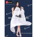 Graceful hairdressing cape with window, hairdressing phone gown, barber phone cape